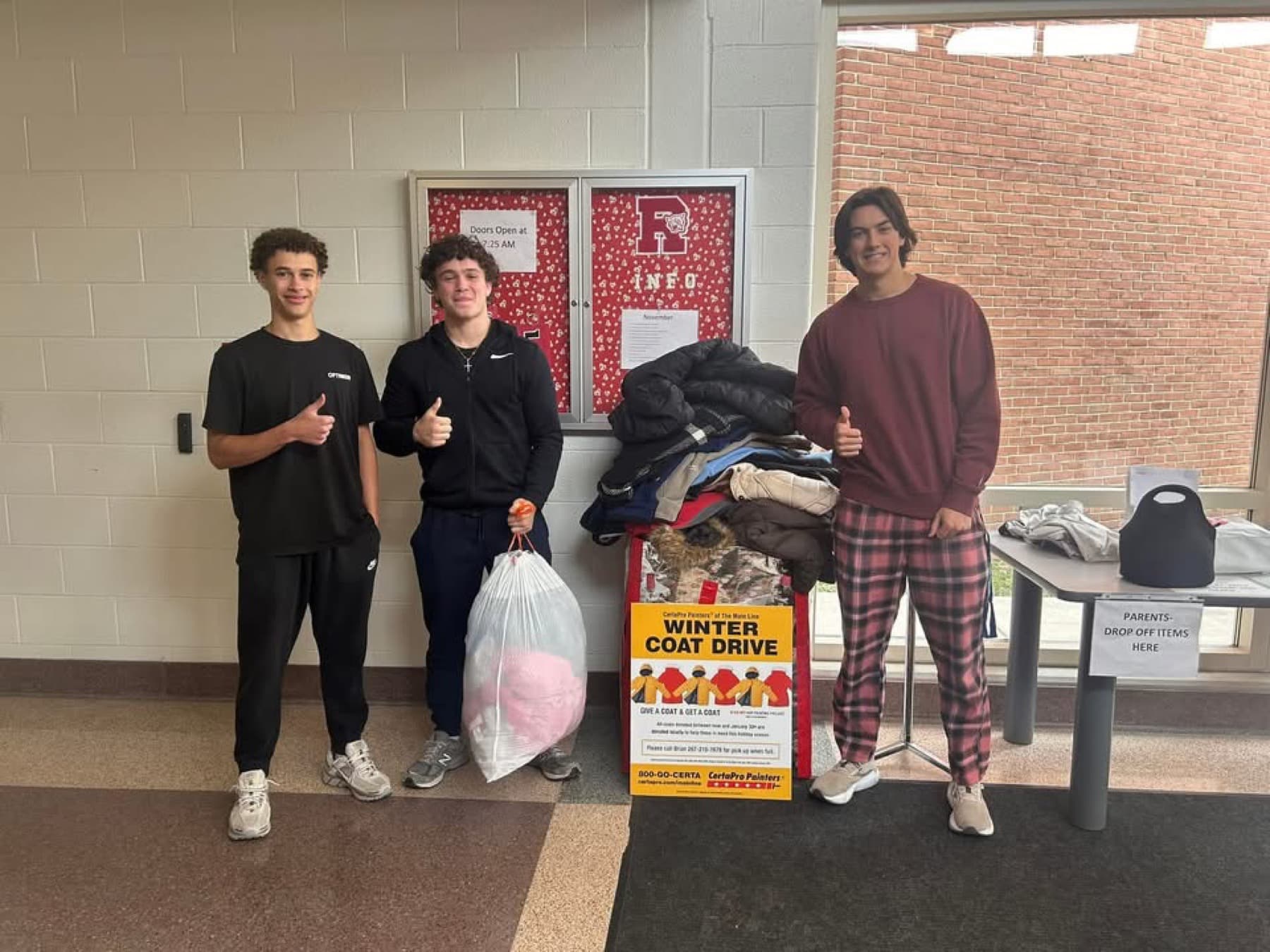 Iconic Landscaping annual coat drive