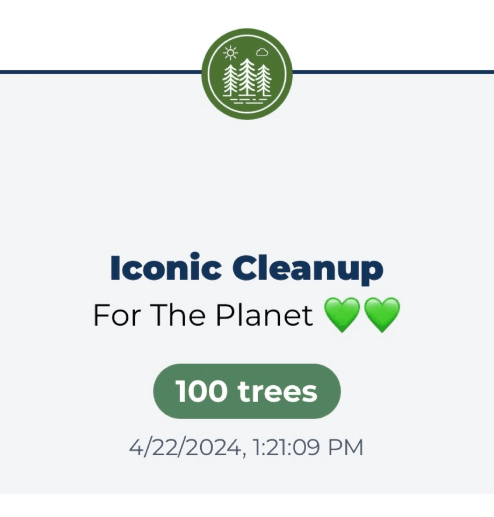 Planting 100 Trees